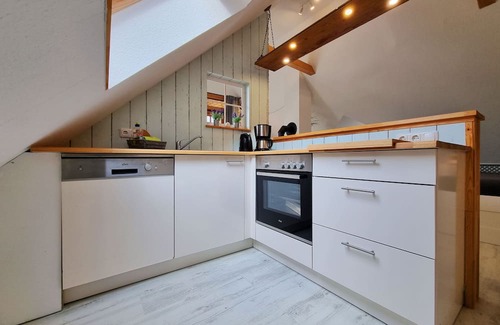 Schwartbuck Apartamento | Vacation apartment Ackerblick on a beautiful vacation farm near the Baltic Sea