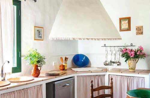 Calabazares Cabaña | Casa Olivo ideal for families with private pool and fireplace. Sierra d Aracena