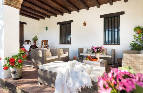 Calabazares Cabaña | Casa Olivo ideal for families with private pool and fireplace. Sierra d Aracena