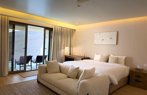 Wadi Bani Khalid Complejo | Wadina Resort – Junior Suite Double Bed Room with Private Pool