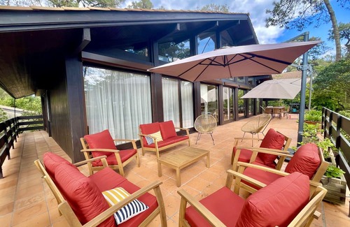 Lacanau-Ocean Chalet De Esquí | Amplia casa familiar a tiro de piedra del océano