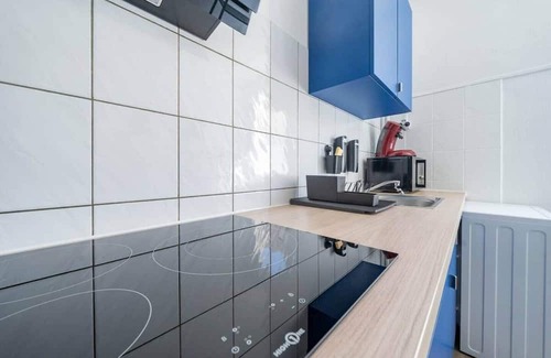 Homecourt Apartamento | Bleu Océane - Wifi - Gare - 3 lits - Tout équipé