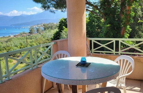 Saint-Florent Condominio | Fully equipped T3 apartment, breathtaking view of the Gulf of Saint-Florent!