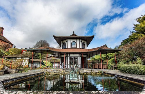 Tollard Royal Casa | The Japanese Pavilion, set within the Cranborne Chase