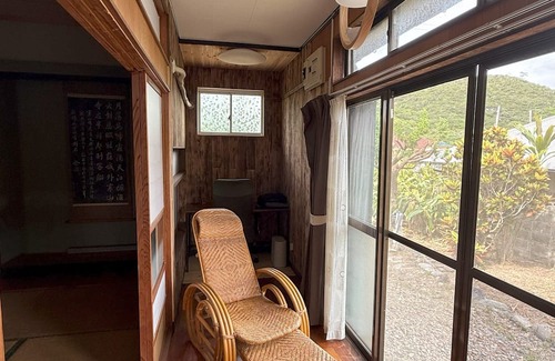 Setouchi Cabaña | Villa Tottoganashi" for rent in front of a spectacular beach on the secluded island of Kakaroma Island.