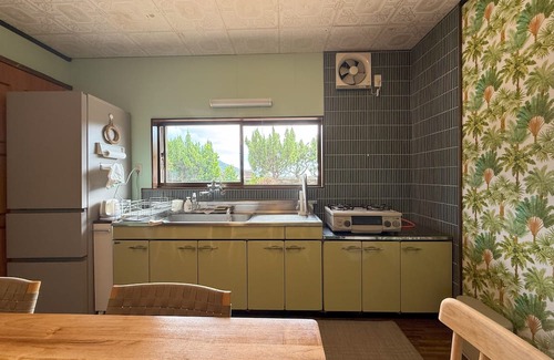 Setouchi Cabaña | Villa Tottoganashi" for rent in front of a spectacular beach on the secluded island of Kakaroma Island.