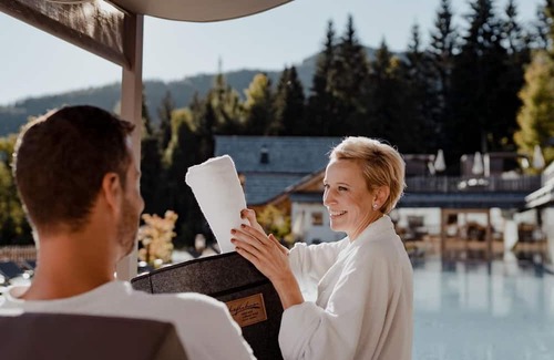 Haus Casa | "Bergquell" suite, separate WC and bath/shower (1-3 n.) - Nature and wellness hotel