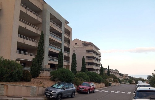 Ville-di-Pietrabugno Condominio | T2 panoramic sea and mountain view