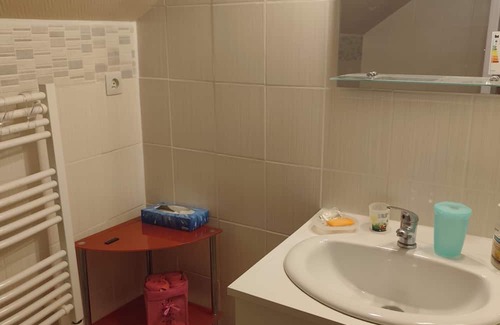 Bricquebec-en-Cotentin Apartamento | Loft with small kitchen. Suitable for students or people on the move