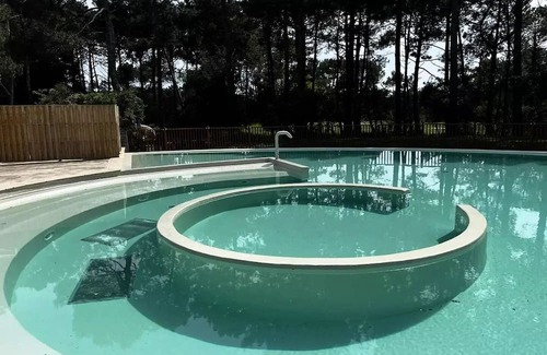 Lacanau-Ocean Apartamento | Residence Lacanau Les Pins - Apartment 4 persons tourist residence with pool Lacanau