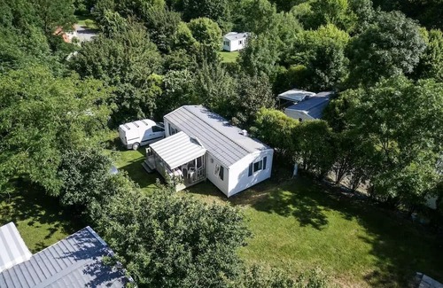 Commequiers Casa | Camping The 4-Leaf Clover * - Air-conditioned Nautil home mobile home - 37 m² - 2 bedrooms + dressing room (2014) 4 people