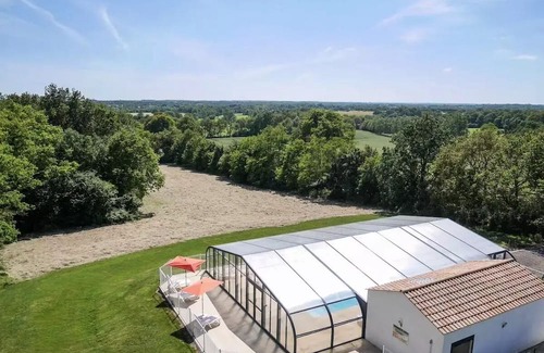 Commequiers Casa | Camping The 4-Leaf Clover * - Air-conditioned Nautil home mobile home - 37 m² - 2 bedrooms + dressing room (2014) 4 people