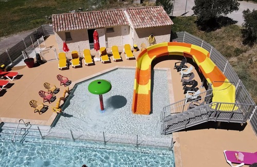 Saint Maime Casa | Camping Flower La Rivière * - Family Confort mobile home 32m² (3 bedrooms) + Covered terrace + Air conditioning 8 people