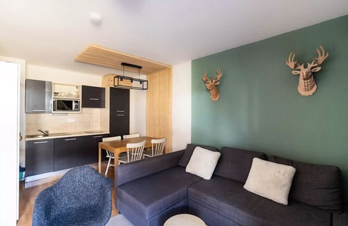 Les Orres Apartamento | Residence Les Terrasses Du Soleil D'or - 2 Rooms for 5 People