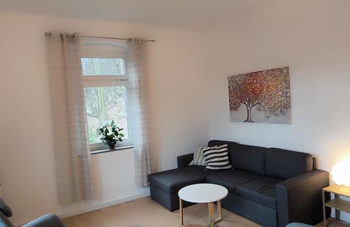 Konigstein an der Elbe Apartamento | Mountain apartment with Elbe and fortress view