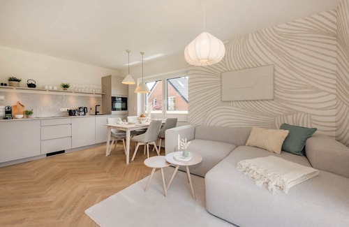 Ueckeritz Apartamento | Luxurious vacation home "Domizil zum Lerchengrund 04" in Ückeritz close to the beach wi