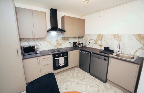 Barrow-on-Trent Apartamento | Hen & Chickens Luxury Apt Free Parking | By DerBnB