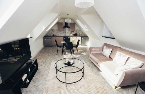 Barrow-on-Trent Apartamento | Hen & Chickens Luxury Apt Free Parking | By DerBnB