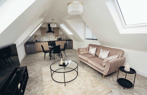 Barrow-on-Trent Apartamento | Hen & Chickens Luxury Apt Free Parking | By DerBnB