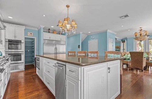 South Padre Island Casa | Luxury Villa w/Private Pool & Spa, Sunset View, SpaceX Launch View & Elevator
