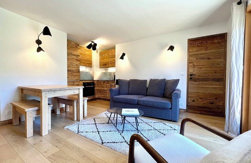 Megeve Apartamento | Apartment with balcony in the heart of Megève