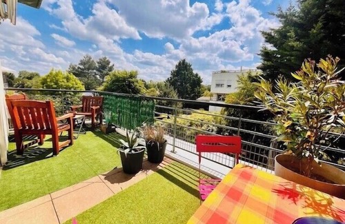 La Rochelle Apartamento | Apartment with terrace and pool