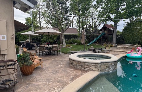 Tustin Casa | Charming 4-bedroom house with pool /spa, backyard paradise, cul-de-sac in Tustin