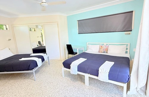 Emu Park Complejo | Emu Park Beach Resort, Studio room for 4 guest.