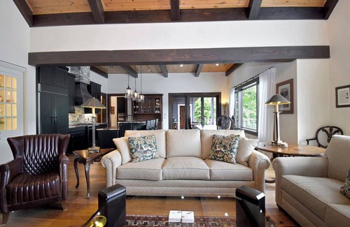 Blowing Rock Casa | Lake House 101 | Fireplace, Restaurant, Pool, Spa
