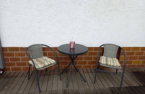 Cochem Apartamento | Ferienwohnung Burgblick - apartment/apartment, shower or bath, WC, balcony