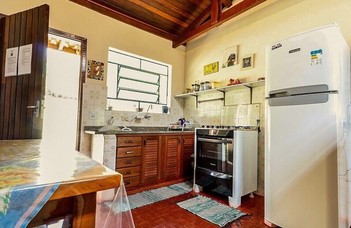 Ibiuna Casa | Sítio bem equipado c lazer completo,WiFi e lareira
