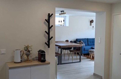 Murat-le-Quaire Apartamento | Ground floor apartment with garden Oréade Sancy furnished tourism ***