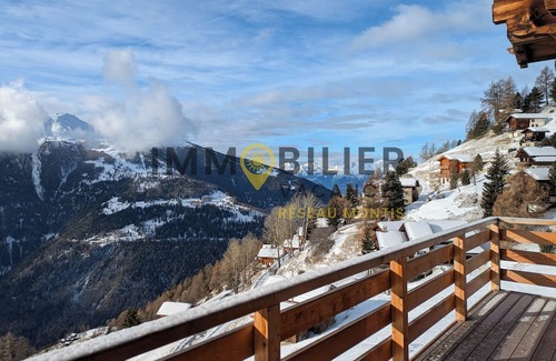 Chandolin Chalet De Esquí | Charming authentic and warm chalet with 4 bedrooms – Ideal for 6 people.This chalet combines comfort