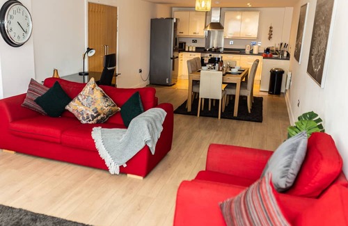 Bordesley Apartamento | Digbeth 2-Bed Apt, Sleeps 6, Groups & Contractors