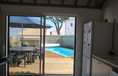L'Epine Casa | Casa nueva con piscina privada en Noirmoutier - 10 personas