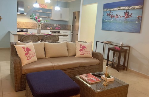 Hato Condominio | Casa Flamingo is a 2 Bedroom Top Floor Condo located in Hato with sea views
