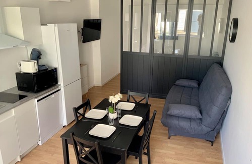 Nouan-sur-Loire Apartamento | New apartment with garden in town center, 5 minutes from Château de Chambord