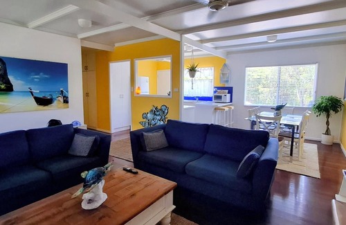 Bowen Casa | Golden Sands Beach House only a few steps to our beautiful Rose Bay Beach