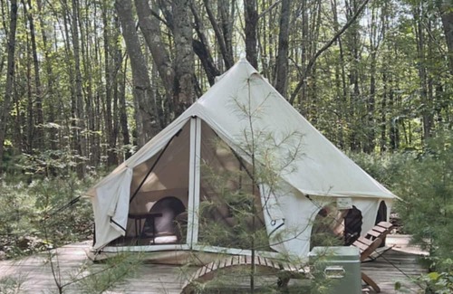 Freeport Otro | Cozy Canvas Bell Tent at the Freeport Farmhouse