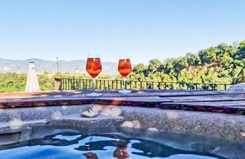 San Michele in Teverina Casa | Stunning private villa for 6 guests with A/C, private pool, WIFI, TV and terrace