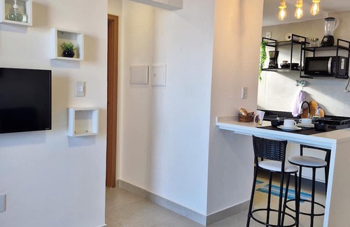 Centro Apartamento | New flat with sea view, hammock on the balcony and all complete