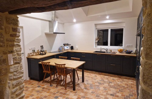 Plescop Cabaña | Cottage du Golfe - 2 Lodgings - 18 persons - Indoor swimming pool