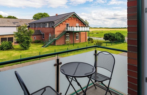 Norderfriedrichskoog Apartamento | Landhaus Wittmaack Dircks vacation apartment Möwe relaxing vacation at the North Sea