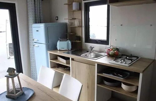 Therondels Cabina | Cabane Glamping 22m² (2 bedrooms) - without bathroom 5 people