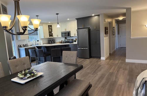 Georgetown Casa | Eastern PEI - Georgetown home with huge deck and beach within walking distance.