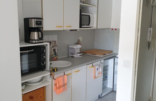 Plage d'Argeles Apartamento | Residence with cosy apartment on the port, breathtaking sea and mountain views