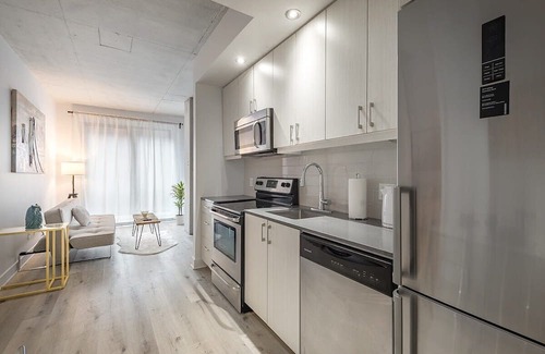 Old Montreal Apartamento | Lovely 1 BR - Industrial Style!