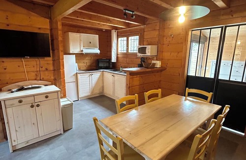 Bias Cabaña | Cottage with heated pool and spa, 4km from the ocean near Mimizan