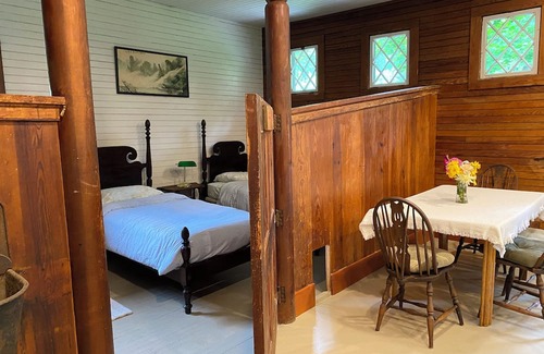 Camden Otro | 1890's Carriage House with Pond and Wood