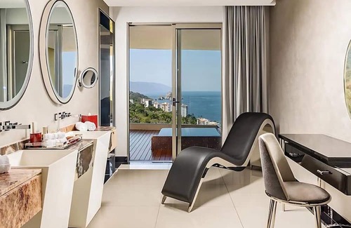 Zona sur Apartamento | Mousai Puerto Vallarta:5-Diamond Ocean View 2 Bedroom Suite